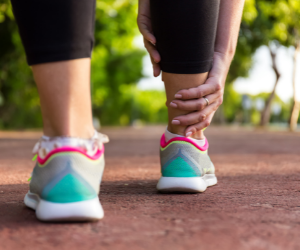Summer heat can often lead to swollen legs and joints.